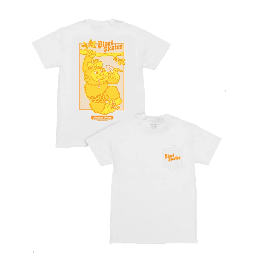 Amanda Perez Signature Collection Pocket Tee (White)