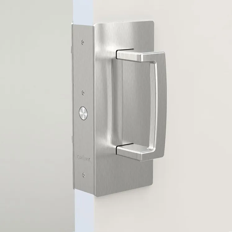 Cavity Sliders - CaviLock CL400 ADA - Passage Magnetic Pocket Door Pull Handle