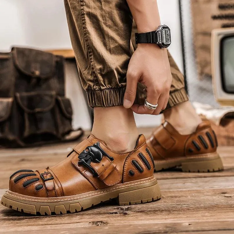 Men's Casual Shoes - Formal Leather Dress Work Shoes - TSS203