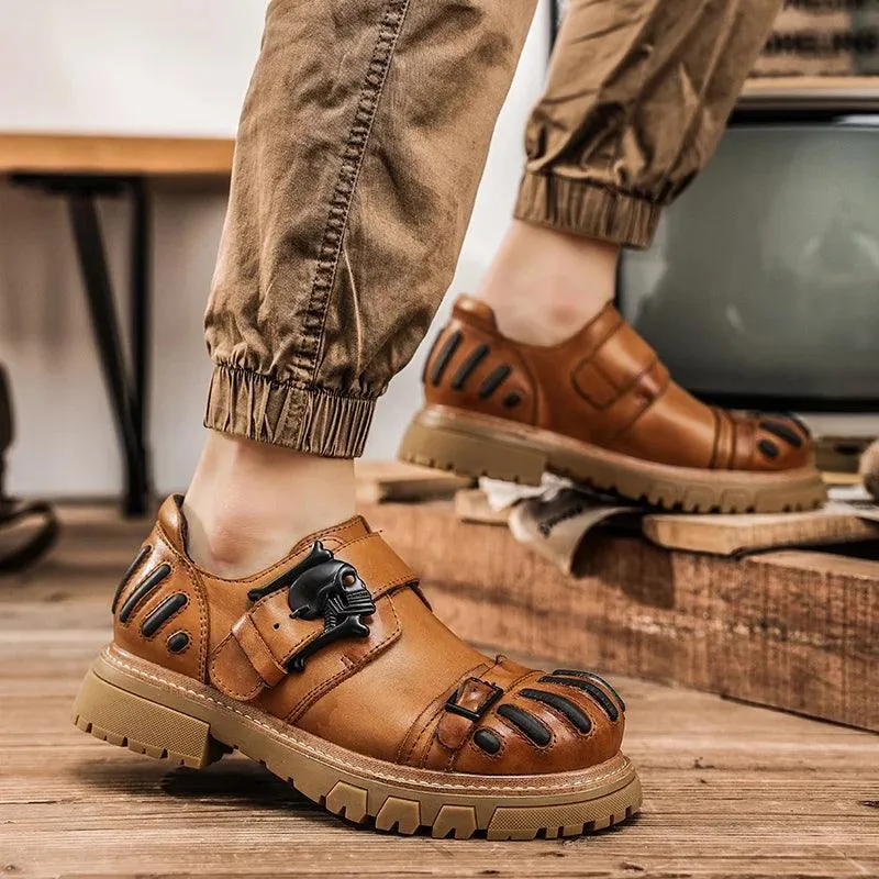 Men's Casual Shoes - Formal Leather Dress Work Shoes - TSS203