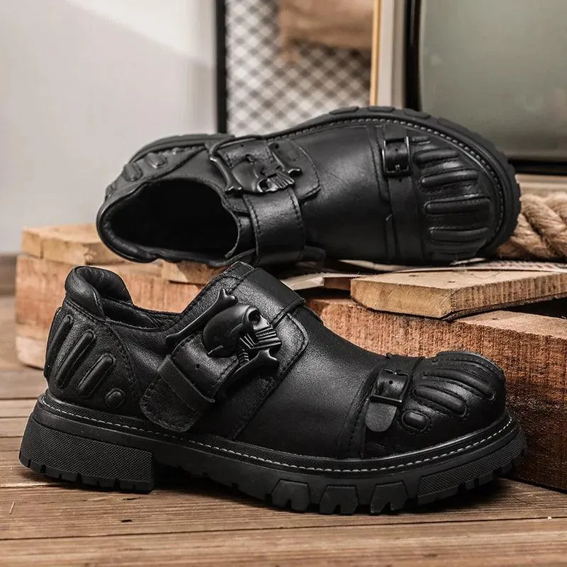 Men's Casual Shoes - Formal Leather Dress Work Shoes - TSS203