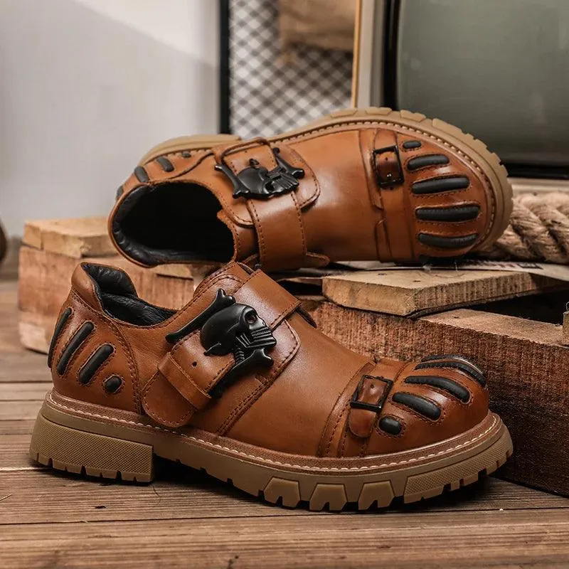 Men's Casual Shoes - Formal Leather Dress Work Shoes - TSS203