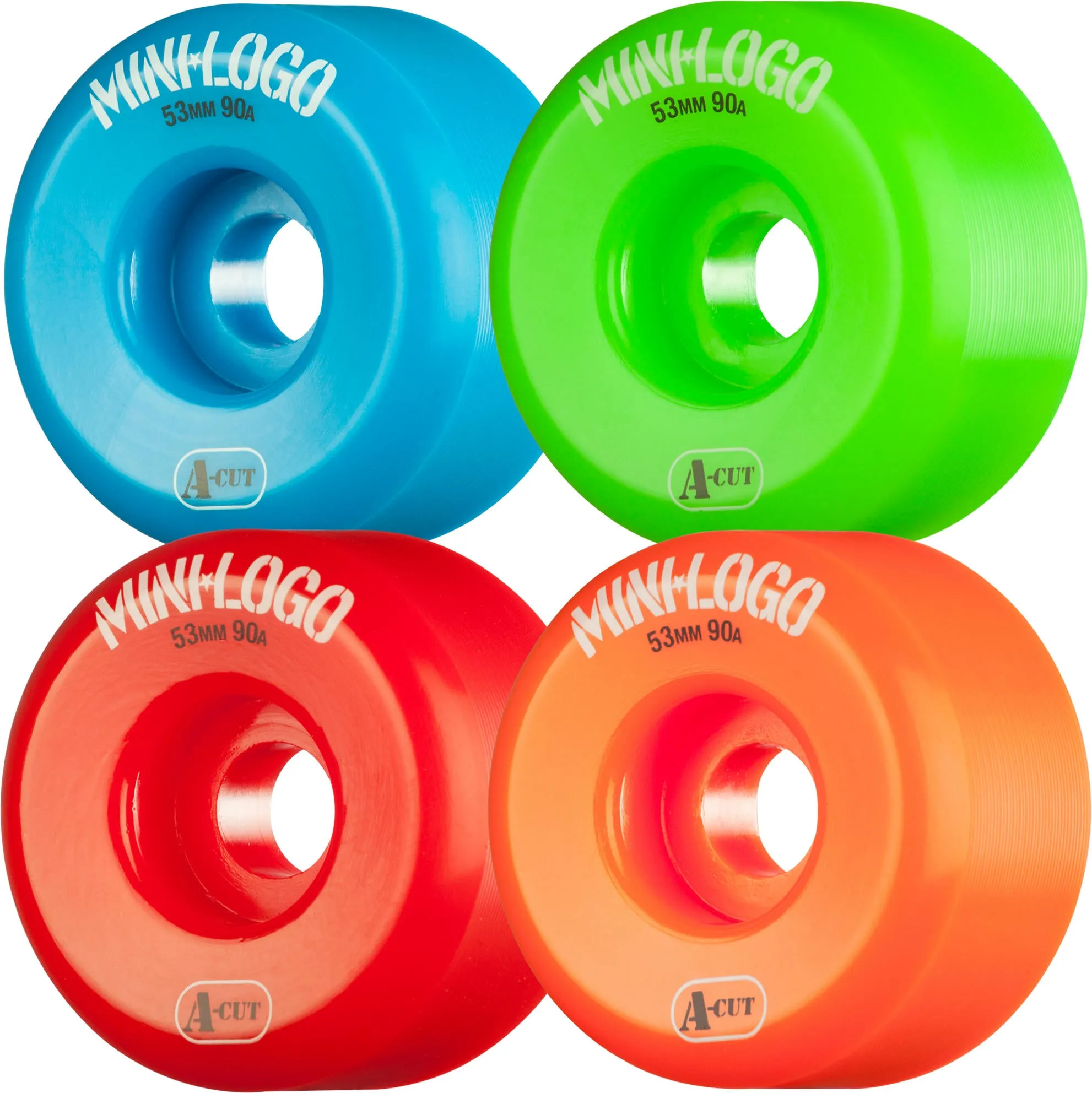 MINI LOGO WHEELS A-CUT HYBRID MULTI 90A (53MM)