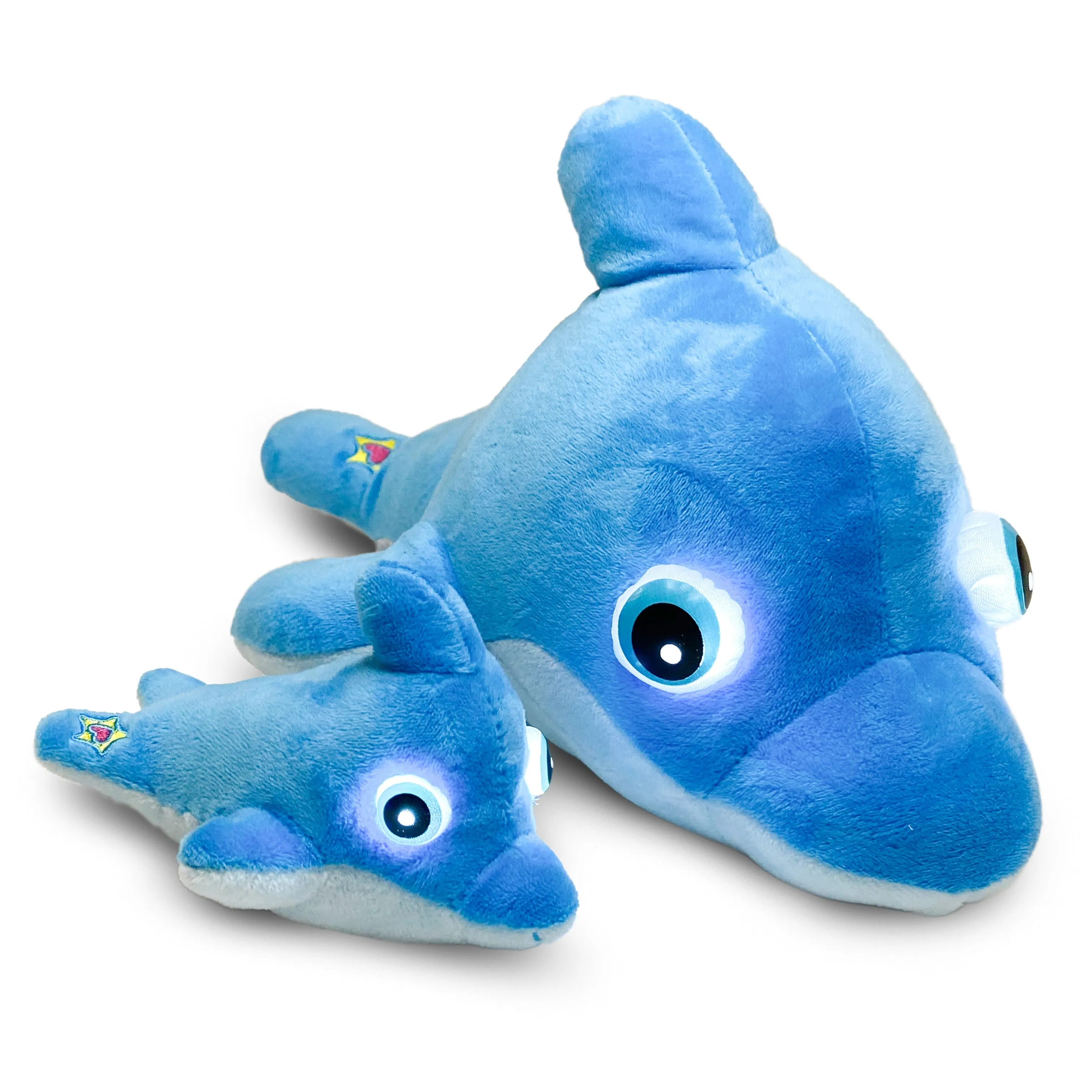 NightBuddies - Light-up Plush Dolphin Set