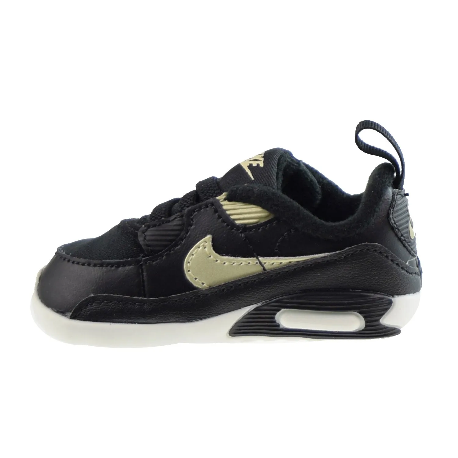 Nike Air Max 90 Crib (CB) Infants' Shoes Rare Black-Gold