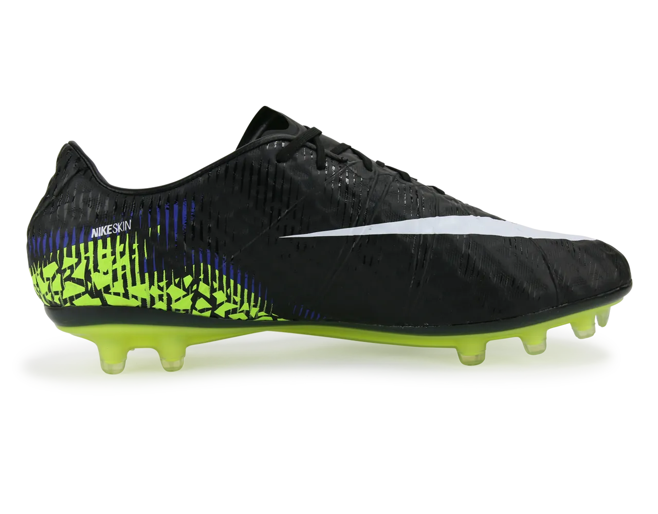 Nike Men's Hypervenom Phinish FG Black/Metalic Hema