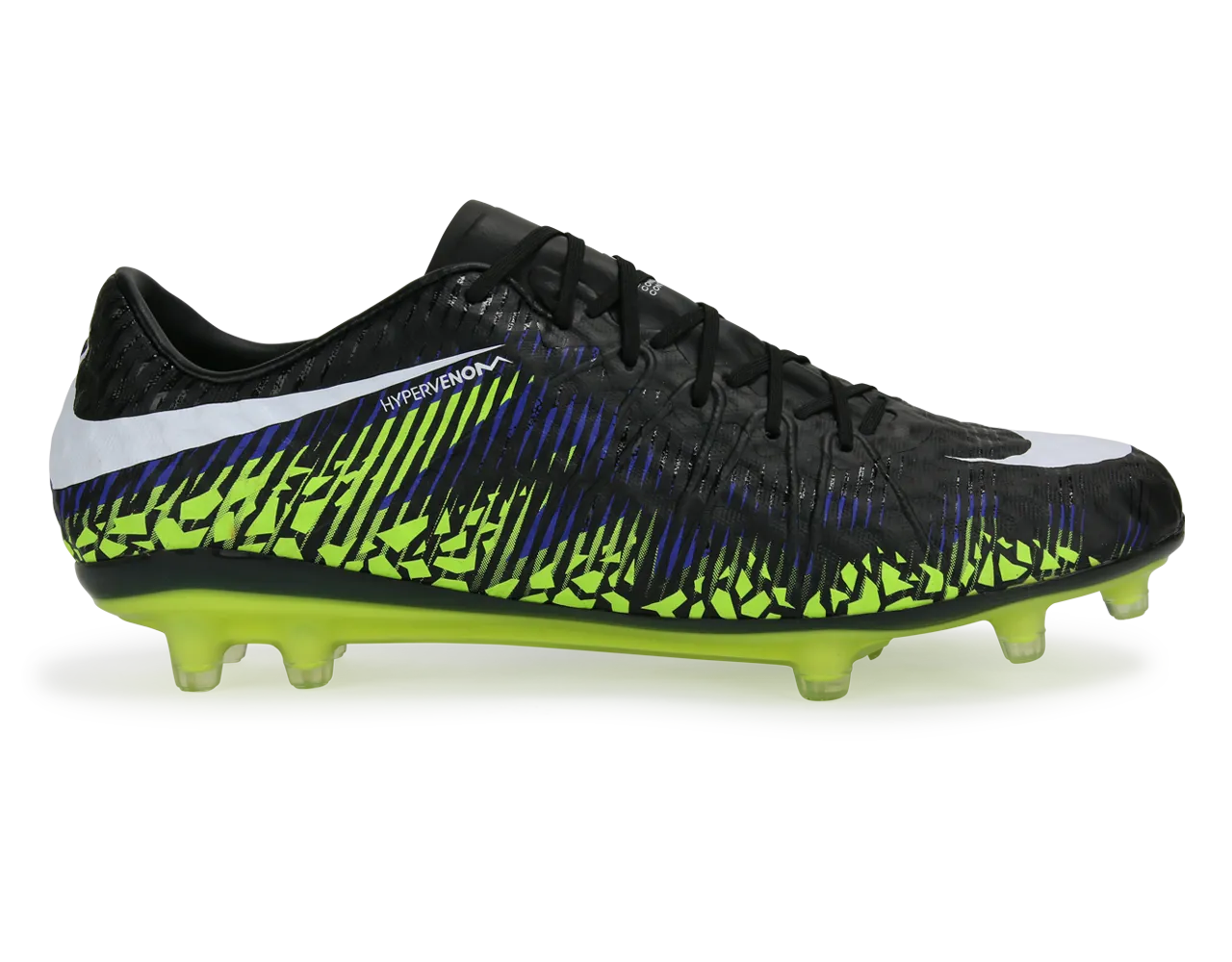 Nike Men's Hypervenom Phinish FG Black/Metalic Hema
