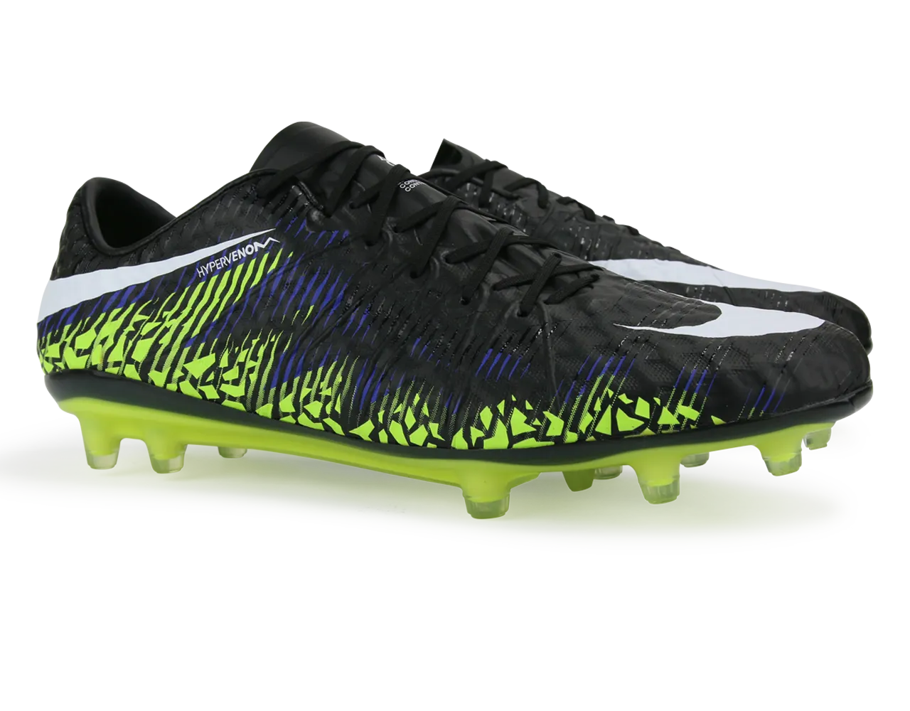 Nike Men's Hypervenom Phinish FG Black/Metalic Hema