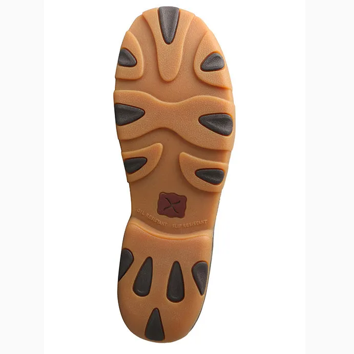 Twisted X Men's Black and White Print Eco Moc