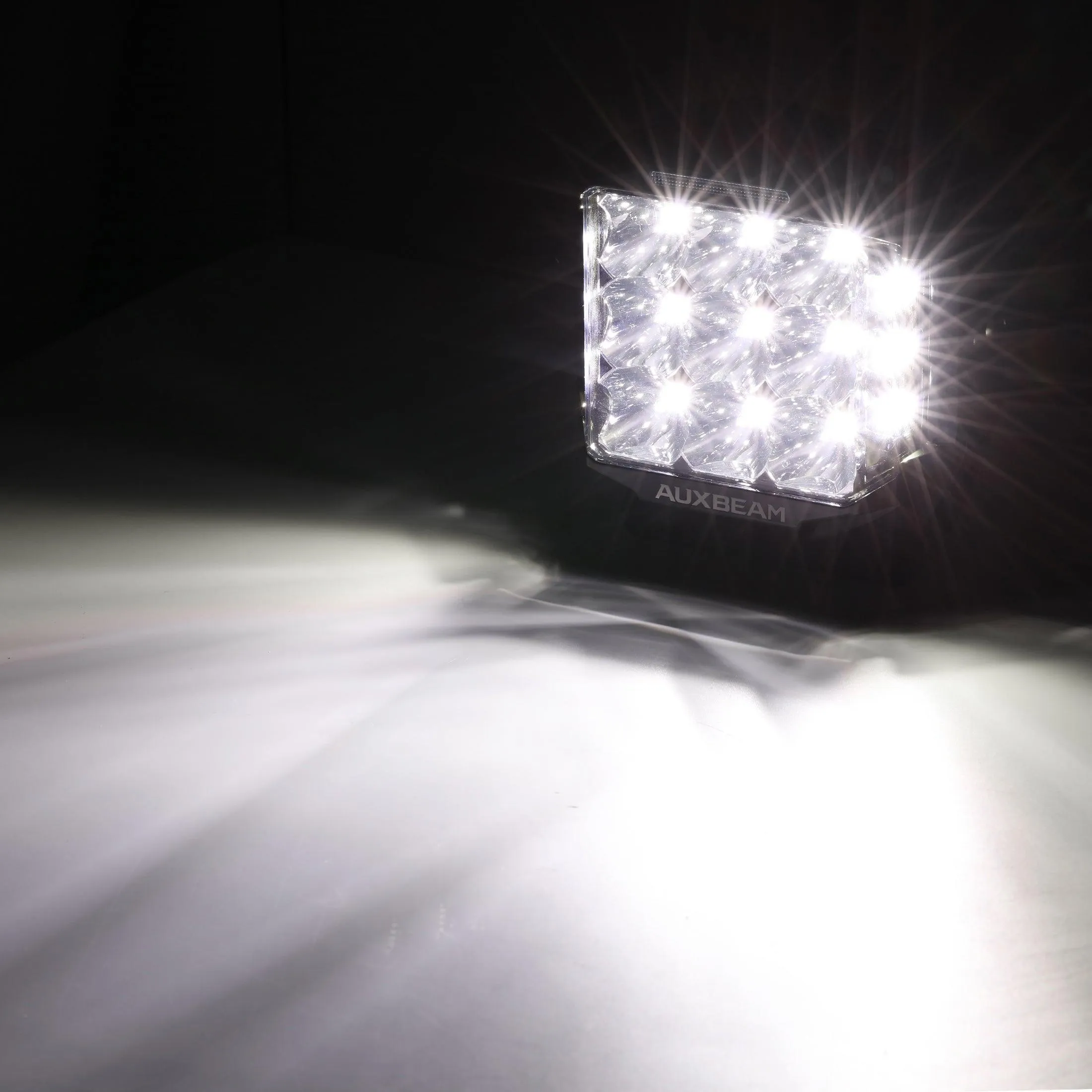 V-MAX Series | 7 Inch 228W 26100LM Combo Beam Side Shooter LED Round Driving Lights with Amber DRL&Backlight
